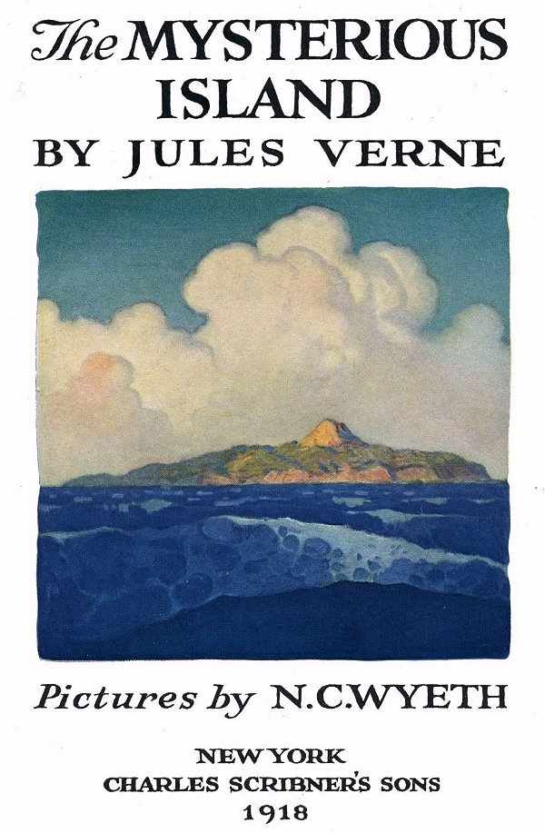 La isla misteriosa: portada de Wyett