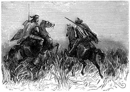 Thalcave y Glenarvan no tardaron en reunirse al destacamento conducido por Paganel.